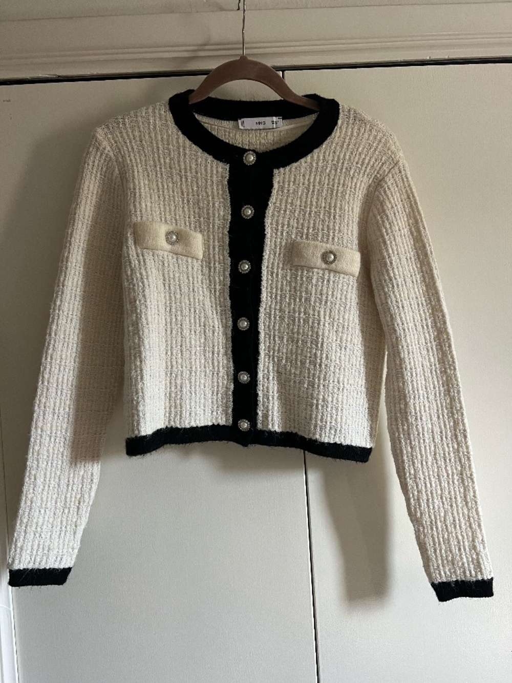 Mango Tweed Sweater